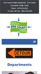 Mobile Screenshot of eriecohealthohio.org